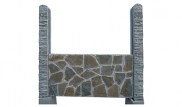 Recinzioni con Pietra | Artifacts | Manufatti in Cemento