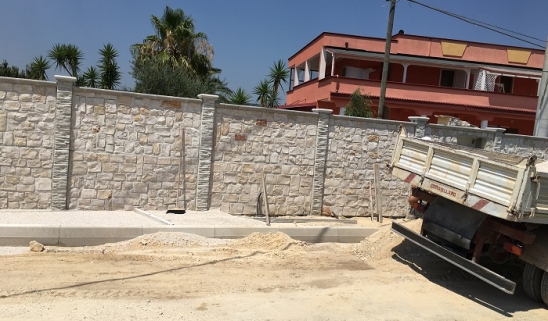 tranciato piano spacco |  | Prodotti | Artifacts | Manufatti in Cemento