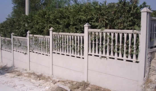 Recinzione a faccia vista |  | Prodotti | Artifacts | Manufatti in Cemento